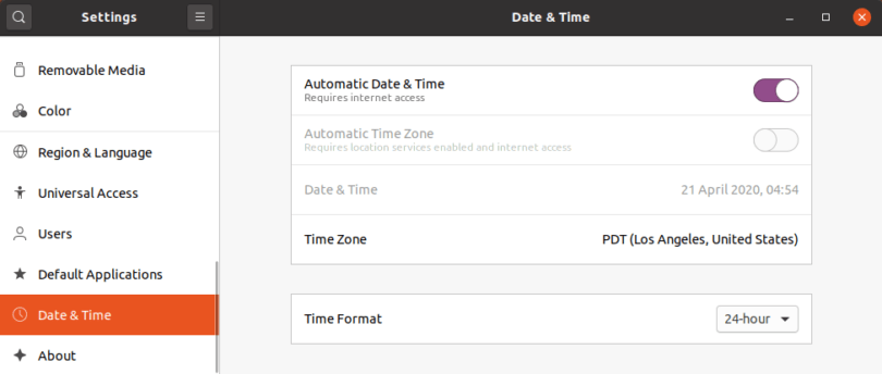 How to change the time zone on Ubuntu 20.04 Linux Hint