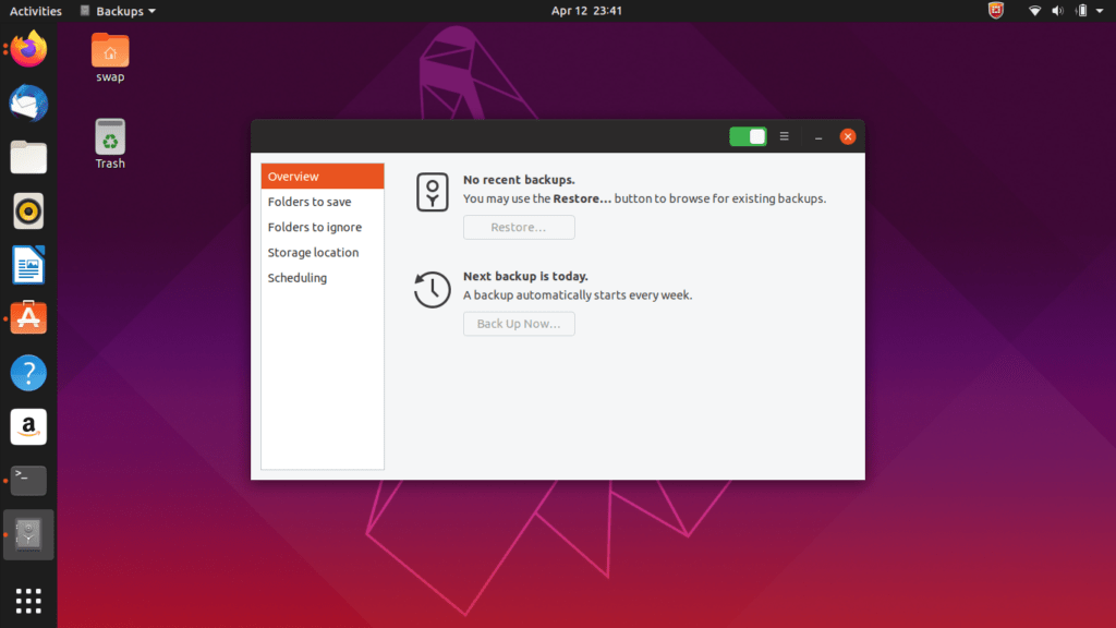 Backup gui tar linux command westpurple