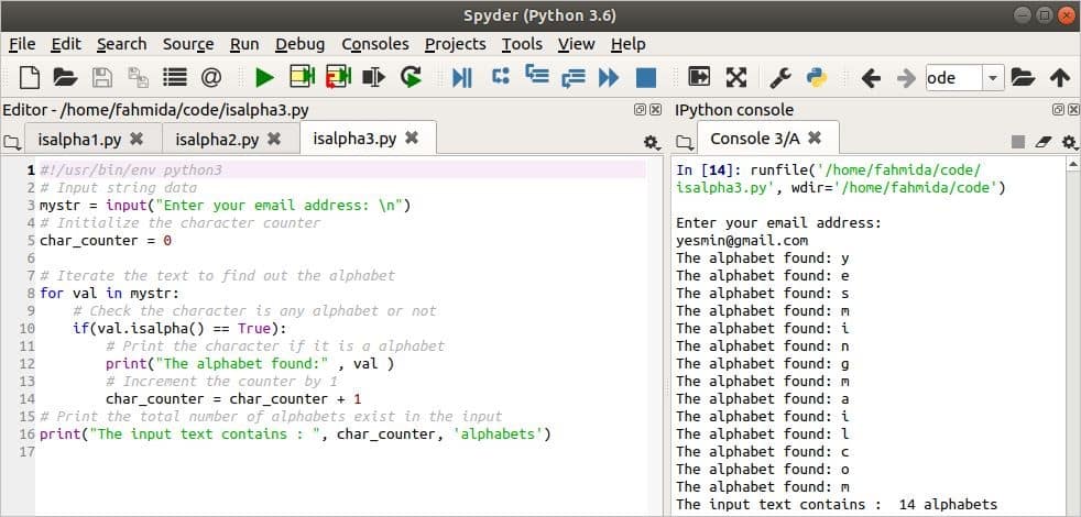 How to Use the Python Isalpha Function Linux Hint