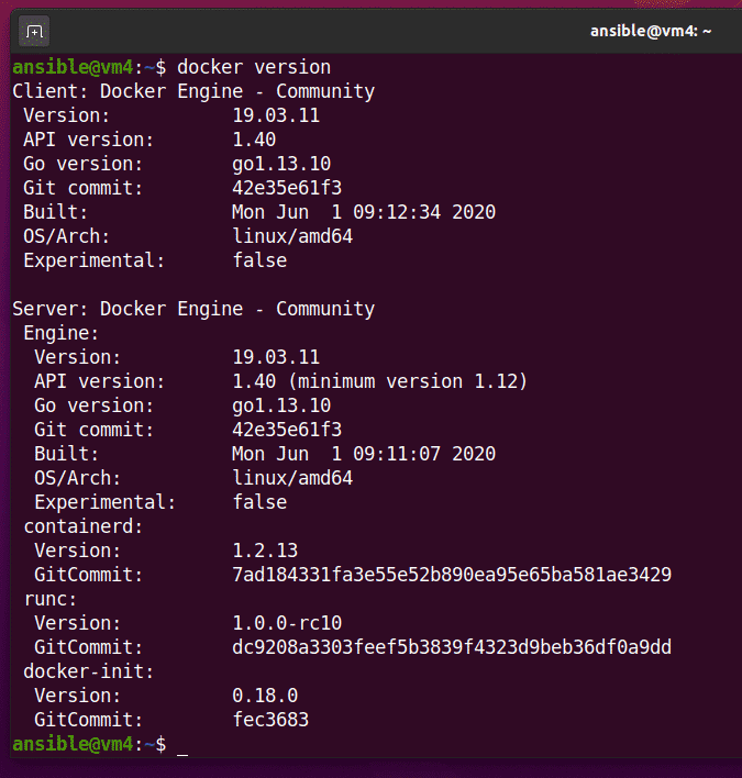 Ansible Playbook To Install Docker On Centos