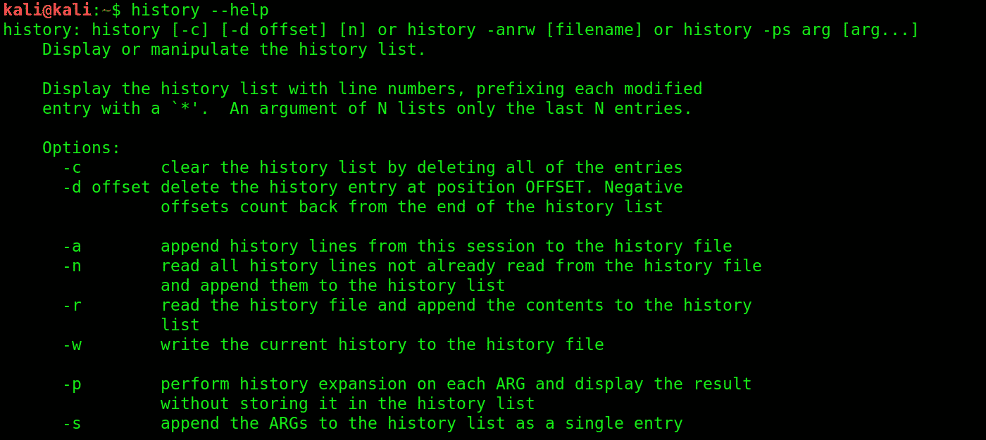 The 22 most basic commands of Kali Linux