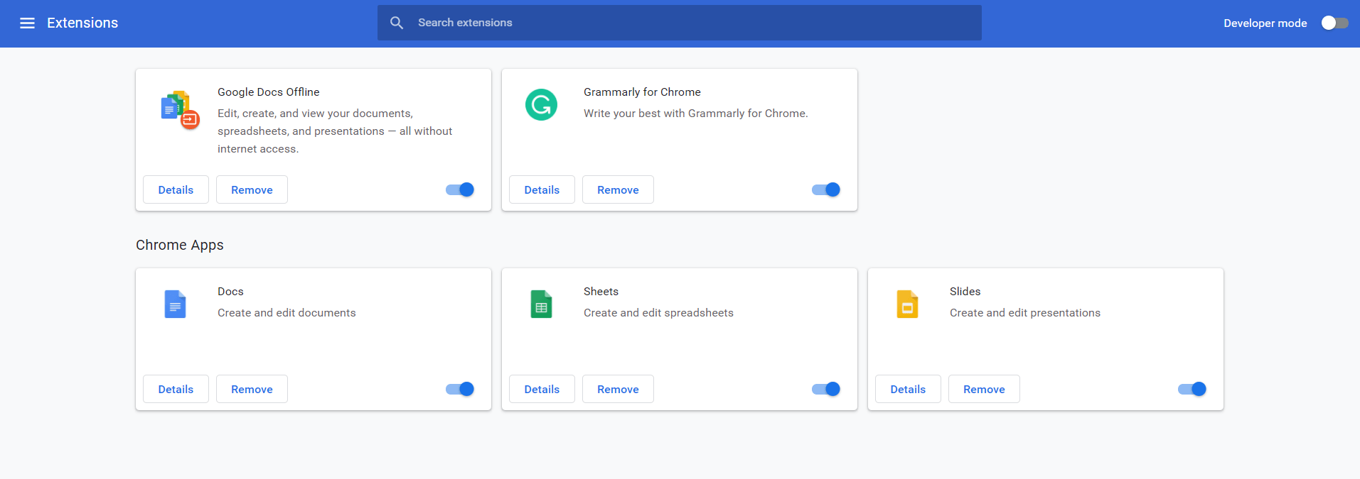 Acessing the chrome plugins settings lalafcity