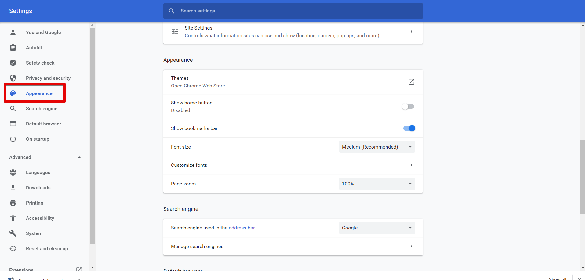 How to zoom in and out to magnify page in Google Chrome Linux Hint