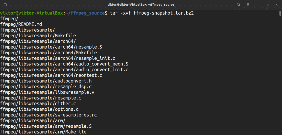 Install and Use FFmpeg on Ubuntu 20.04 Linux Hint