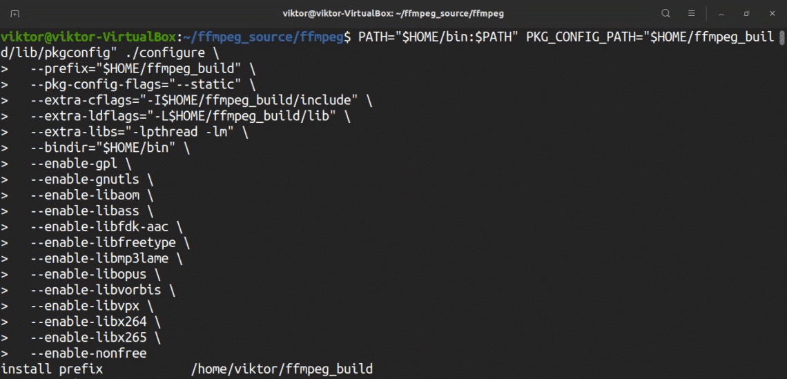 Install and Use FFmpeg on Ubuntu 20.04 Linux Hint
