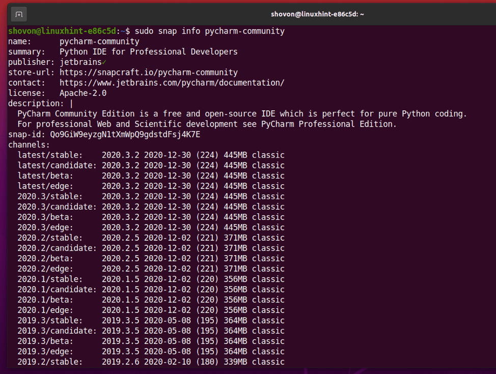 Using Snap Package Manager on Ubuntu Linux Hint