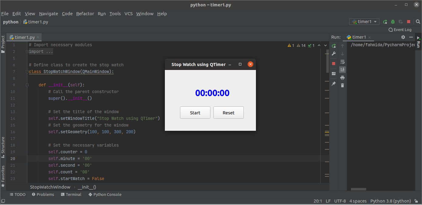 How to Use PyQt QTimer DevsDay.ru