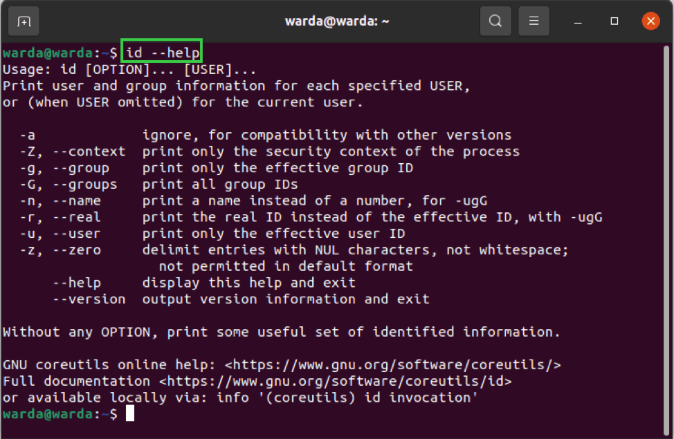 Linux Id Command Tutorial DevsDay.ru