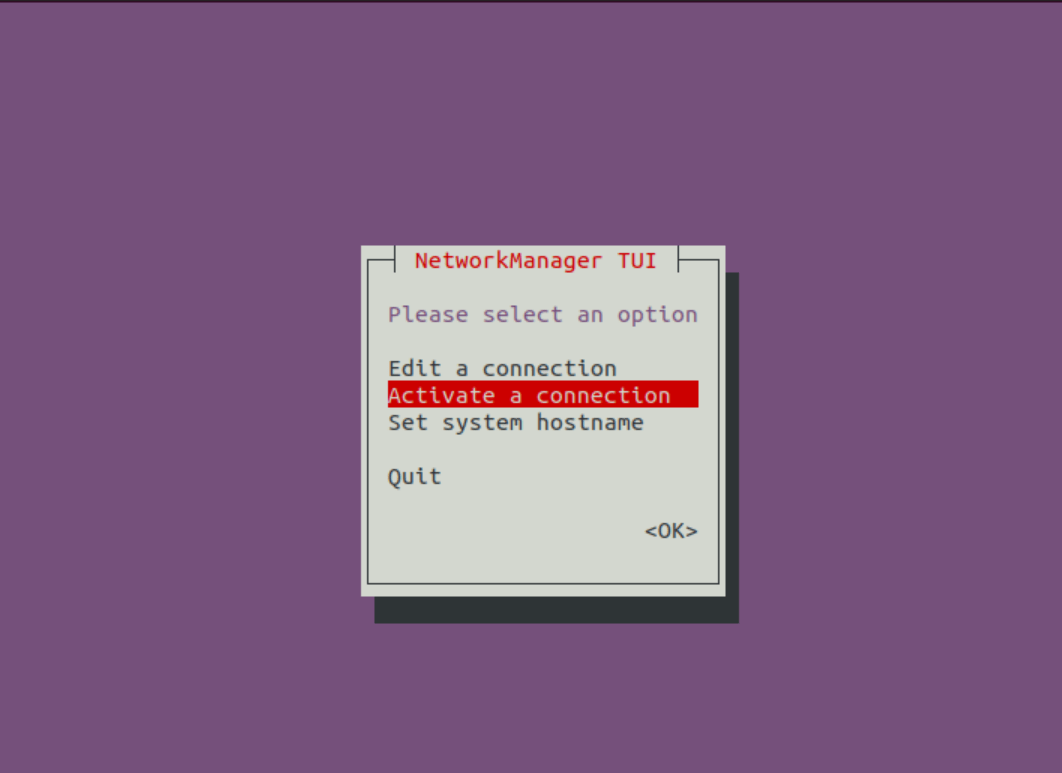 Ubuntu Enable and Disable the Network Interface
