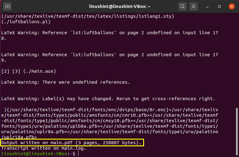 How to compile latex to pdf on windows mainlabel