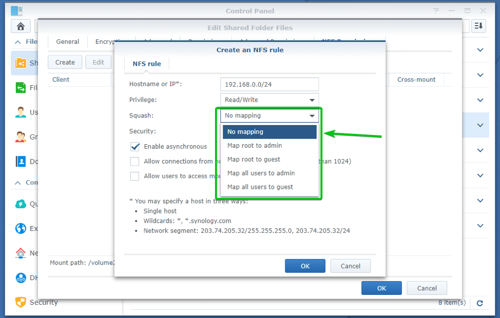 How to Use NFS to Mount Synology to Linux as a Storage Space? Linux Hint