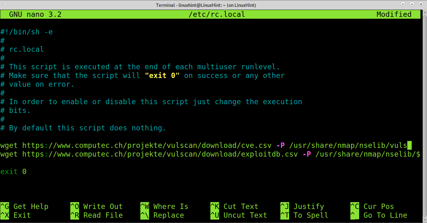 How to use /etc/rc.local at boot