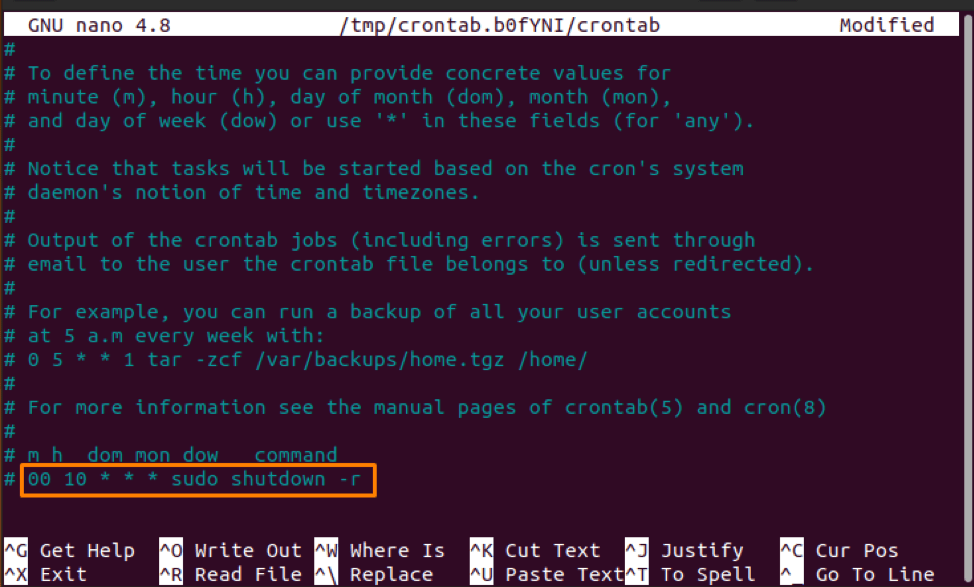 How to Schedule Reboot Daily in Linux
