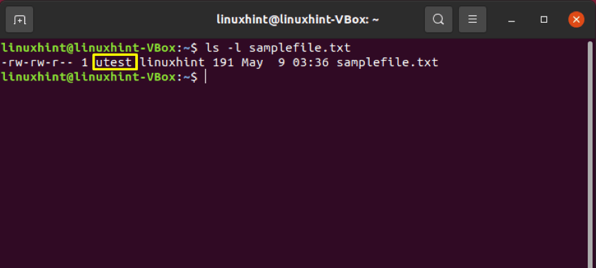 How do I change the owner of a directory in Linux? Linux Hint
