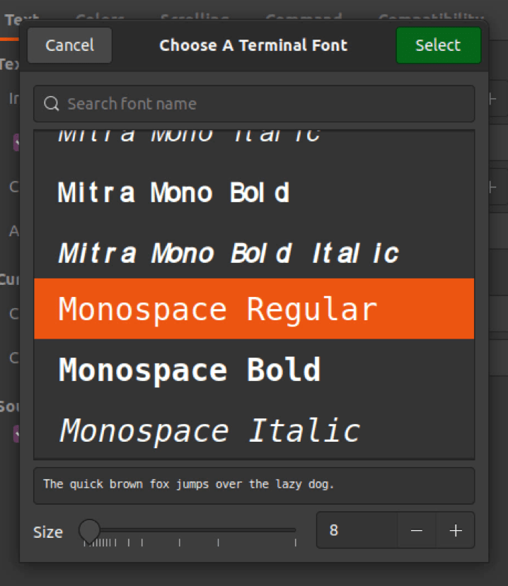 How to Change the Terminal Font Size in Ubuntu