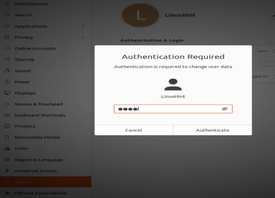How to disable the screen lock in ubuntu