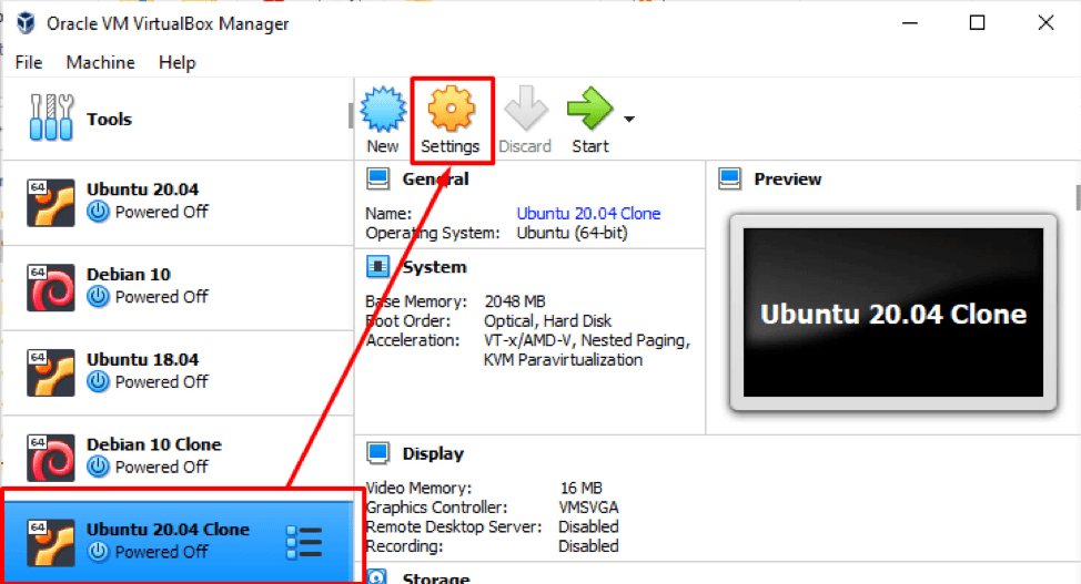 Copy paste virtualbox linux