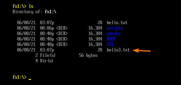 How to Use UEFI Interactive Shell and Its Common Commands – Linux Hint