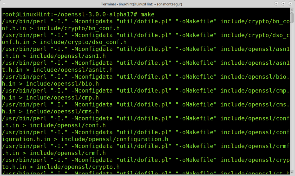 Install OpenSSL 3 from Source