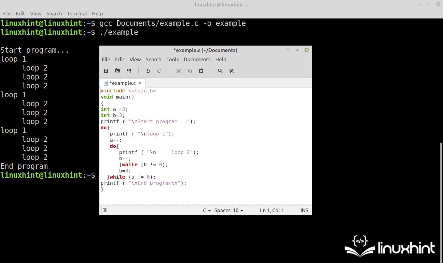 DoWhile Loops in the C Language Linux Consultant