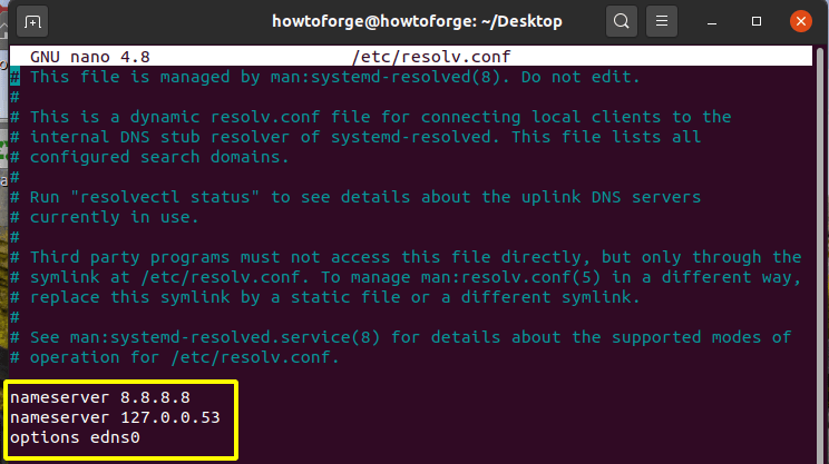 How to Update resolv.conf on Ubuntu Linux Hint