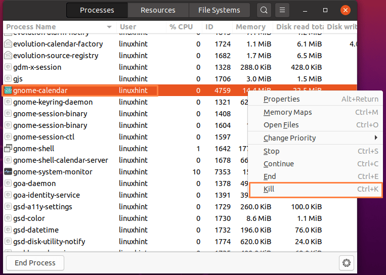 How do I find and kill a process in Ubuntu