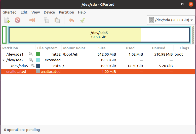Top graphical disk and partition managers in Ubuntu