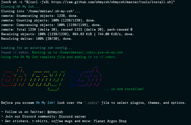 How to Install ohmyzsh and Use it with ZSH