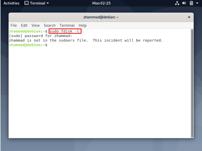 How to fix debian sudo command not found
