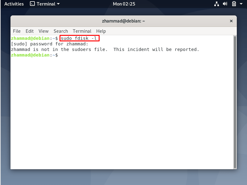 How to fix debian sudo command not found