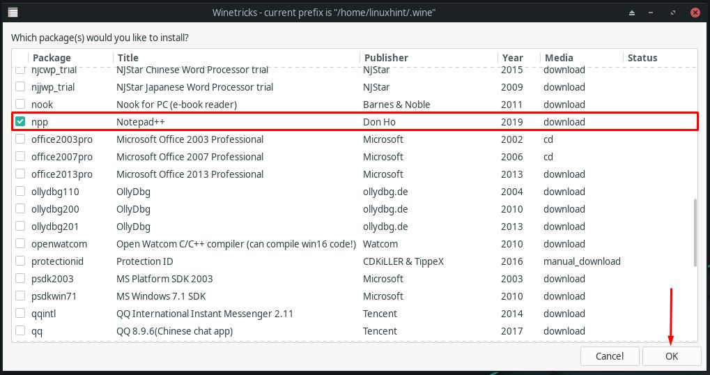 How to install Wine on Manjaro