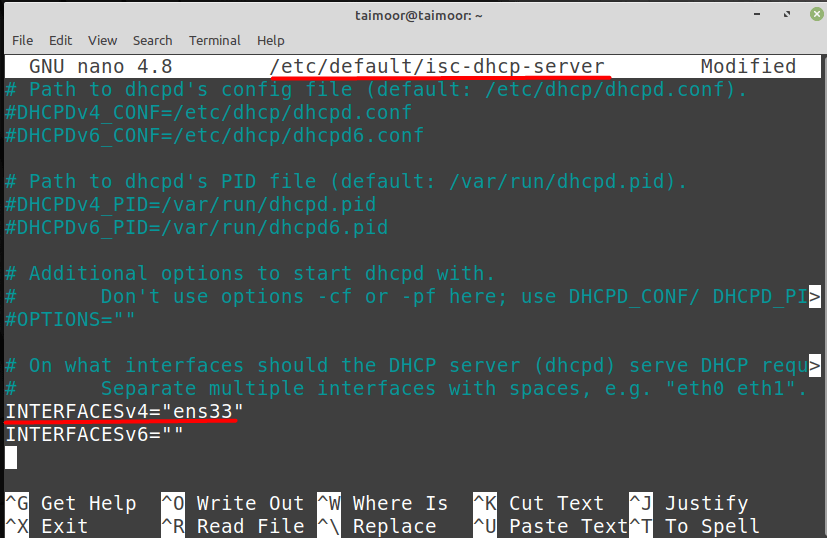 How to configure DHCP server on Linux Mint