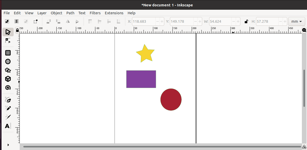 How to group objects in Inkscape