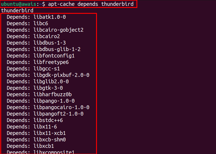 How to Check Dependencies of a Package in Ubuntu 22.04 LaptrinhX