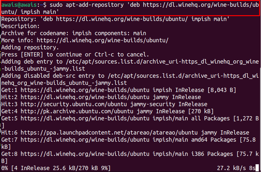 How To Install WineHQ On Ubuntu 22.04 LTS