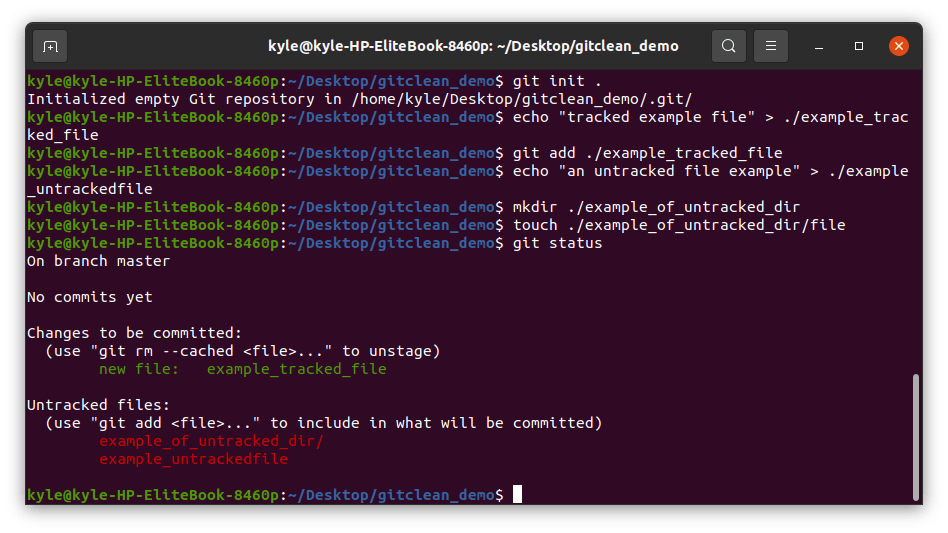 Removing Untracked Files Using Git Clean Command