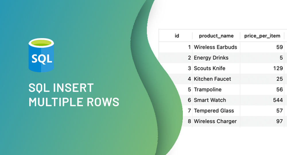 Sql Insert Multiple Rows Into Table From Another