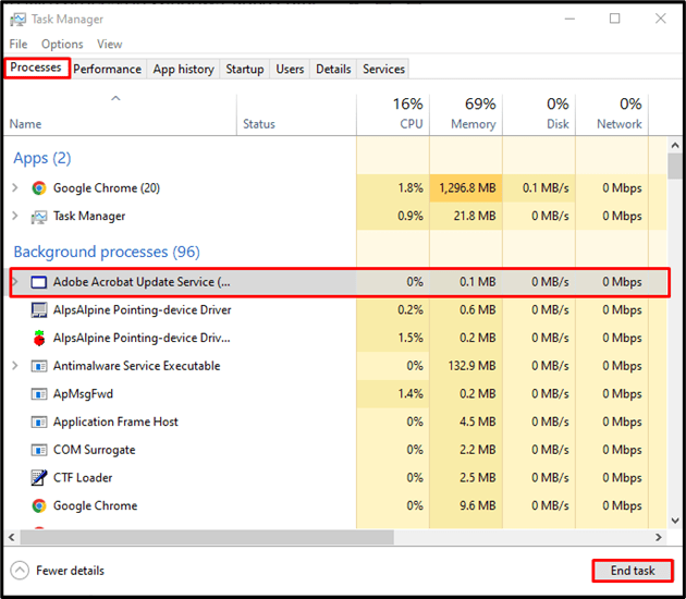 How to Kill a Process in Windows