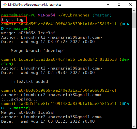 How to Create Branch From a Commit in Git