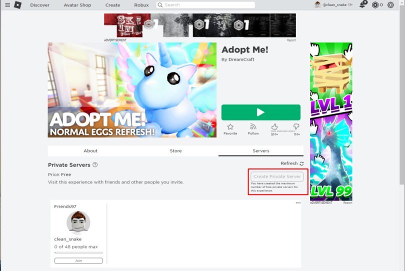 How to Create a Private Server in Roblox