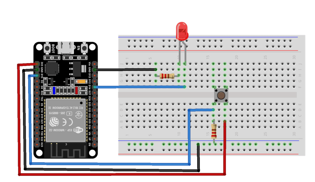 ESP32 Digital Inputs and Digital Outputs Using Arduino IDE Linux