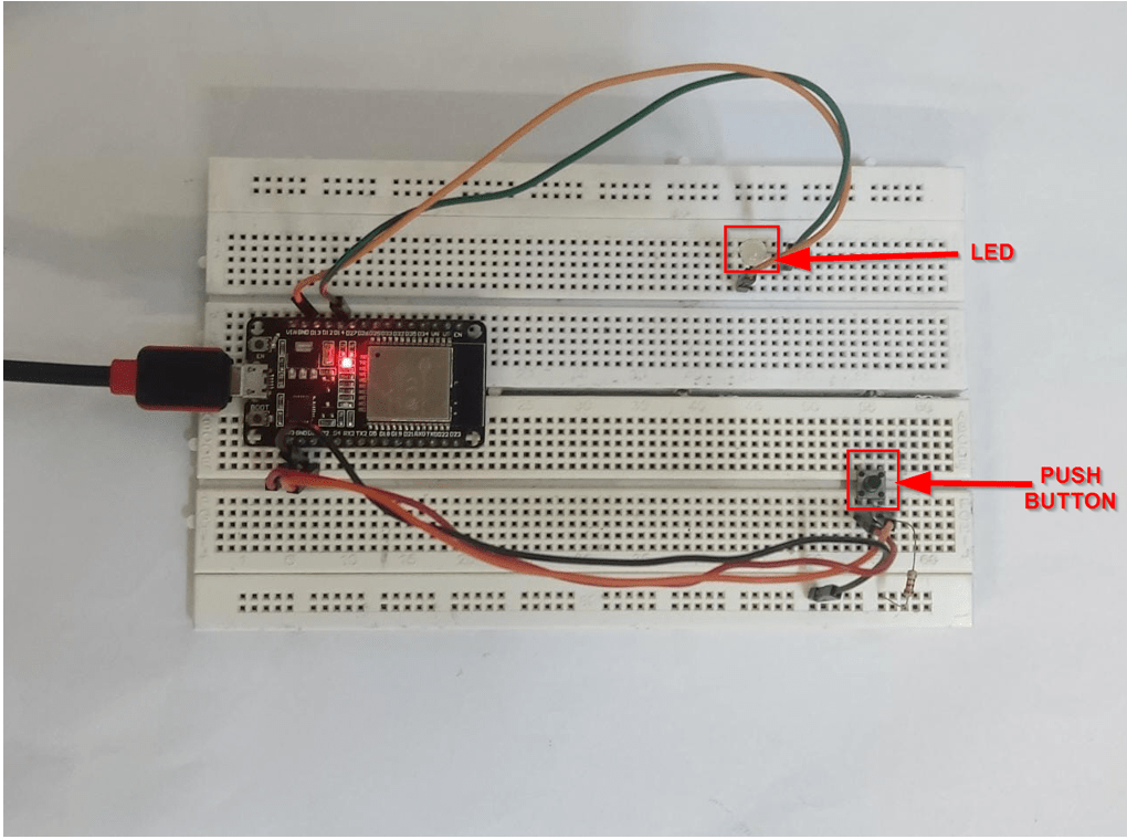 ESP32 Digital Inputs and Digital Outputs Using Arduino IDE Linux