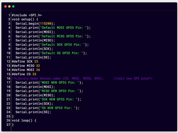SPI (Serial Peripheral Interface) in ESP32 Using Arduino IDE – Linux