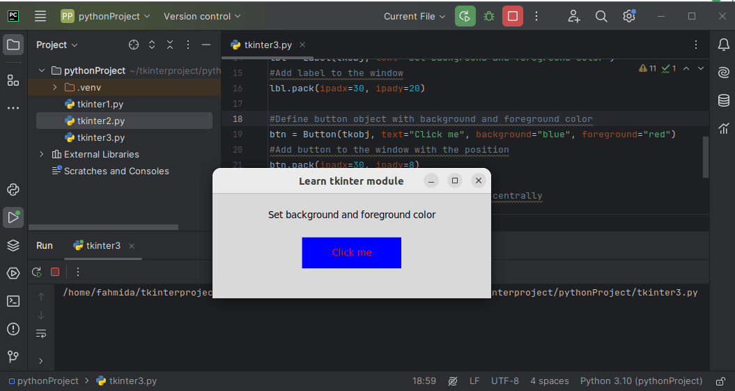 Python Tkinter Examples Development & Programming DevOps Forum