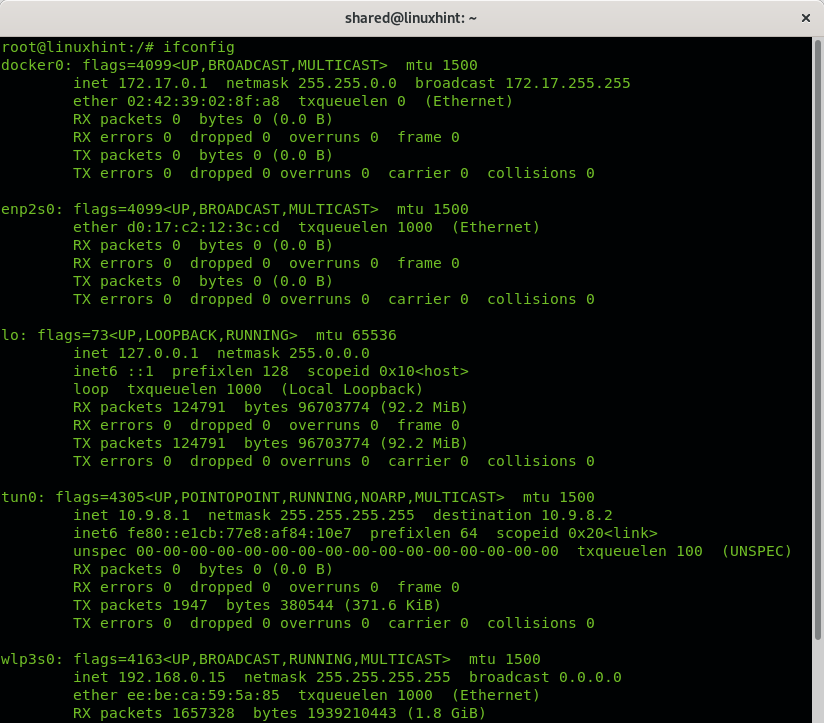 Basic Linux Network Commands