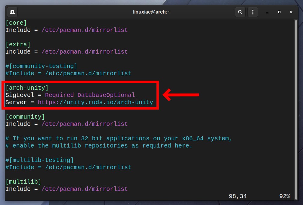 How to Install Unity Desktop Environment on Arch Linux