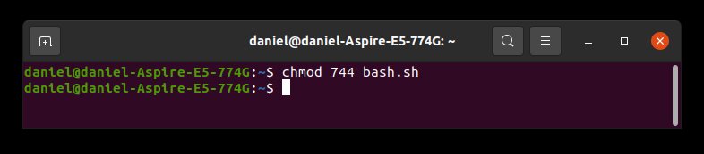 Come eseguire uno script bash 2