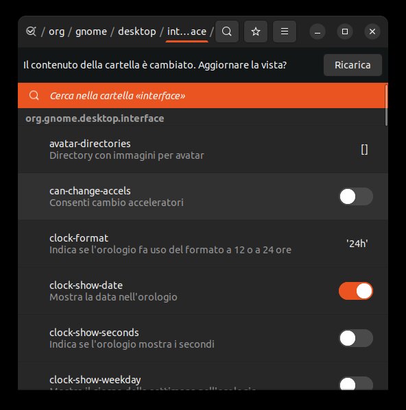 Come mostrare in Ubuntu i secondi dell'orologio Aggregatore GNU/Linux e dintorni