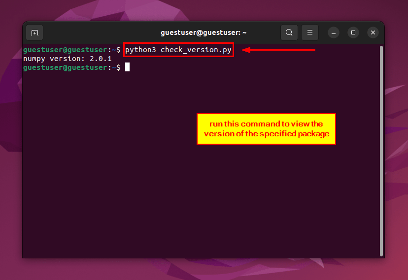 6 Effective Ways Check the Version of a Python Package in Linux