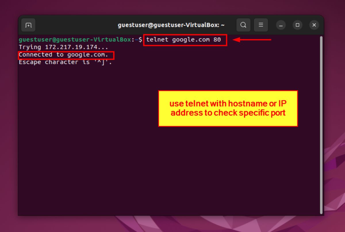 How to Ping Specific Port Linux [3 Easy Methods]